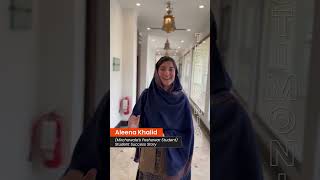 Student Success Story Reviews by Aleena Khalid  ACCA Peshawar Pakistan accapakistan accaexams [upl. by Tomasz978]