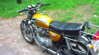 1973 Honda cb 250 [upl. by Laehpar]