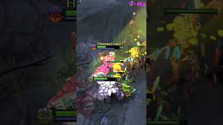 A tackle from a Pangolier😏 DotaWTF Dota2 WTFMoments [upl. by Fillender361]