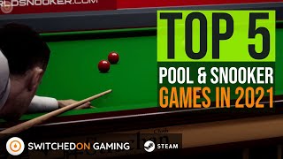 Best Pool amp Snooker games on Steam in 2021 [upl. by Lagiba948]