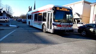 Exclusive SEPTA 2017 New Flyer Xcelsior XDE40 3063 on Route 106 12292017 [upl. by Sibeal]