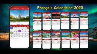 Francais Calendrier 2023 2024 2025 [upl. by Benildis375]