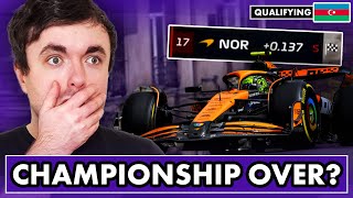 Our Reaction to Azerbaijan Grand Prix Qualifying [upl. by Harmonie3]