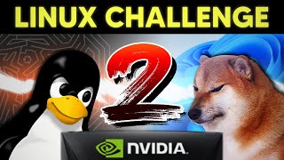 I Forced Myself to Use Linux For ANOTHER 30 Days Linux Challenge Part 2 [upl. by Ozneral478]