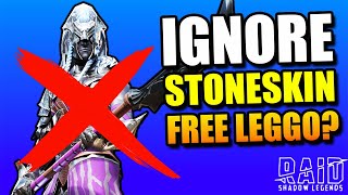 FREE LEGENDARY That Can Ignore STONESKIN amp UNKILLABLE Ultimate Deathknight  Raid Shadow Legends [upl. by Alia58]