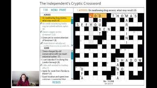 Advanced Cryptic Crossword Solving Devious Clues 101 [upl. by Ahsitaf475]