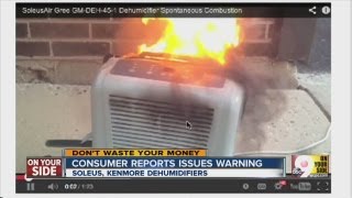 Dehumidifiers catching fire [upl. by Bonita]