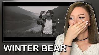 taehyung winter bear reaction HIS VOCALS  itsgeorginaokay [upl. by Ensoll256]