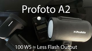 Profoto A2 has less output then A1 series I tested 3 times [upl. by Monika]