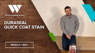 DuraSeal Quick Coat Stain for Hardwood Floors  Review amp Info [upl. by Bunde948]