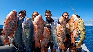 RED EMPEROR HEAVEN  Spearfishing Coastal Reefs Along The Great Barrier Reef [upl. by Ranjiv]