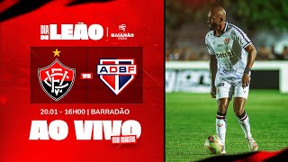 VITÓRIA X BAHIA DE FEIRA  AO VIVO COM IMAGEM  BAIANÃO 2024 [upl. by Novit262]