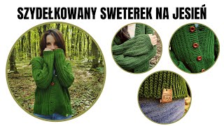 Sweter na szydełku dla początkujących  pełny wzór i instrukcja krok po kroku [upl. by Candyce]