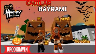 KIZ KARDEŞİMLE CADILAR BAYRAMINA HAZIRLANDIK🎃 ROBLOX BROOKHAVEN 🏡 RP HİKAYE KEVO [upl. by Riordan]