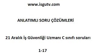 SORU ÇÖZÜMLERİ  21 ARALIK SINAVI   117 [upl. by Maighdlin]