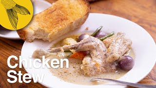 Chicken white stew recipe—Kolkata cabinstyle Bengali chicken stew—Kolkata street food [upl. by Gnov]