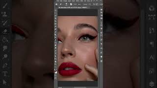 How to draw realistic eyeliner photoshop short [upl. by Hacceber]