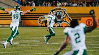 Wild finish between Riders amp Ticats I CFL [upl. by Naquin]