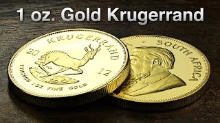 1 oz South African Gold Krugerrand [upl. by Adolfo]