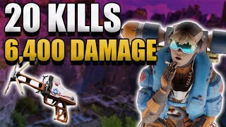 First 20 Kill 6400 Damage With Wattson Heirloom  Apex Legends Season 11 [upl. by Acinimod646]