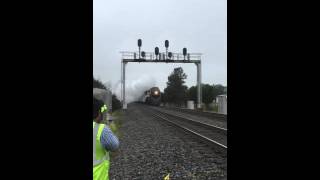 Norfolk Southern 611 Steam Engine Railroad [upl. by Fenelia427]