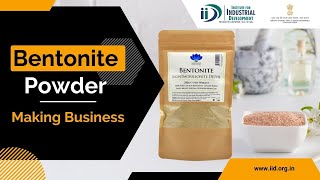 Start Bentonite Powder Making Business  Innovative amp Money Making Business Idea [upl. by Ealasaid543]