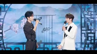 【ENG SUB】王一博YIBO、肖战XiaoZhan天天向上合唱陈情令主题曲《无羁》《Wu JiThe Untamed》，太好听了！ [upl. by Jasmina299]