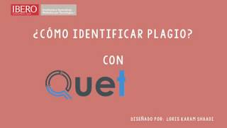 ¿Cómo identificar plagio con Quetext [upl. by Eremihc704]