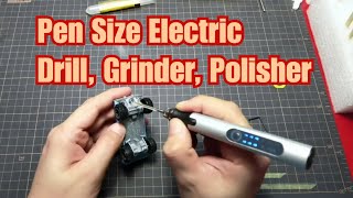 Electric Drill Grinder Polisher Pen [upl. by Ahtelat439]