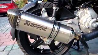 Gilera Nexus 300ie Akrapovic [upl. by Timus]