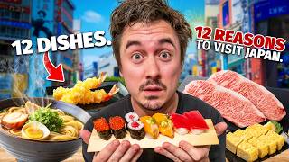 12 Must Try Japanese Foods in Tokyo 🇯🇵 Ultimate Guide [upl. by Nosiddam]