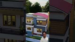 Beautiful Home Design Jhapa For Design 1900 sqft contact 03363322394 foryou trending viralvideo [upl. by Asiluy877]