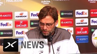 Jürgen Klopp quotSind nicht ins Finale gebeamt wordenquot  FC Liverpool  FC Sevilla [upl. by Alida]