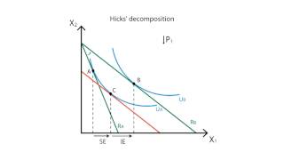 A9 Income and substitution effects  Consumption  Microeconomics [upl. by Corenda85]