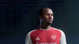 Patrick Vieira FIFA 24 pro clubs look alike tutorial  EA SPORT FC 24  Arsenal  LEGEND [upl. by Draude192]