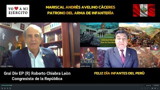 Gral Div EP R Roberto Chiabra Càceres es el paradigma de la Dignidad y el Honor [upl. by Kurtzig]