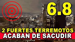 Hace 5 minutos 2 fuertes terremotos acaban de sacudir 68 y 62 Tiembla la tierra fuerte hoy [upl. by Sneve]