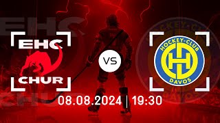 Preseason 2024  EHC Chur  HC Davos [upl. by Lemraj]