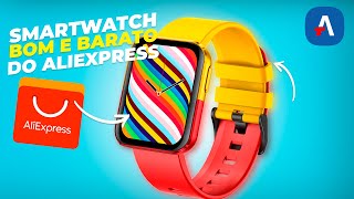 Este SMARTWATCH BARATO está com ÓTIMO CUSTOBENEFÍCIO  KUMI GT6 [upl. by Dimitry]