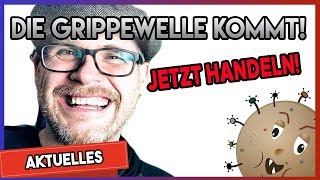 Grippewelle 👉 Was tun  Dazu die Unterschiede zwischen grippalem Infekt und Grippe [upl. by Zulch]