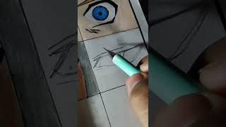 LEVI ACKERMAN eye drawing 15 ANIME EYE DRAWING SERIES anime art drawing [upl. by Samal320]