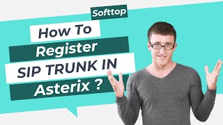 Registering SIP Trunk in Asterisk Easy Setup Guide with Softtop Solutions [upl. by Ro171]