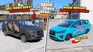 MEMBELI MOBIL INNOVA RONGSOK BEKAS DAN AKU MODIF MENJADI MOBIL INNOVA CUMI DARAT CEPER  GAME GTA 5 [upl. by Aikal]