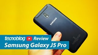 Samsung Galaxy J5 Pro  Review Tecnoblog [upl. by Sydel600]