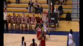 Melissa Beyruti sets NCAA career threepointer mark [upl. by Ainegul]