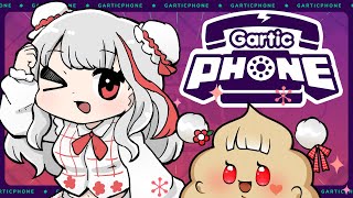 【参加型ParticapateOK】初見歓迎💕ガーティックフォン💕Gartic Phone💕【リリーパッドVtuber】 [upl. by Drapehs463]