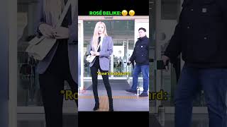 the difference between Rosés bodyguard and IUs bodyguard😅😅 blackpink rosé [upl. by Loux]