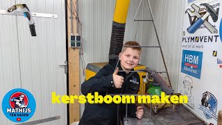 Kerstboom maken van staal [upl. by Trumaine]