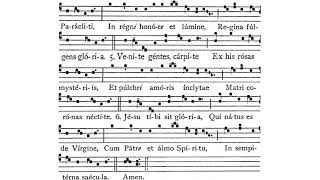 Gregorian Chant  Julian D Jankowski  Te Gestientem Gaudiis Hymn [upl. by Hassett196]