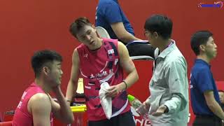 Zhou Hao DongHuang Di CHN vs Chiu Hsiang ChiehWang Chi Lin TPE  QF MD Hongkong Open 2024 [upl. by Averill]